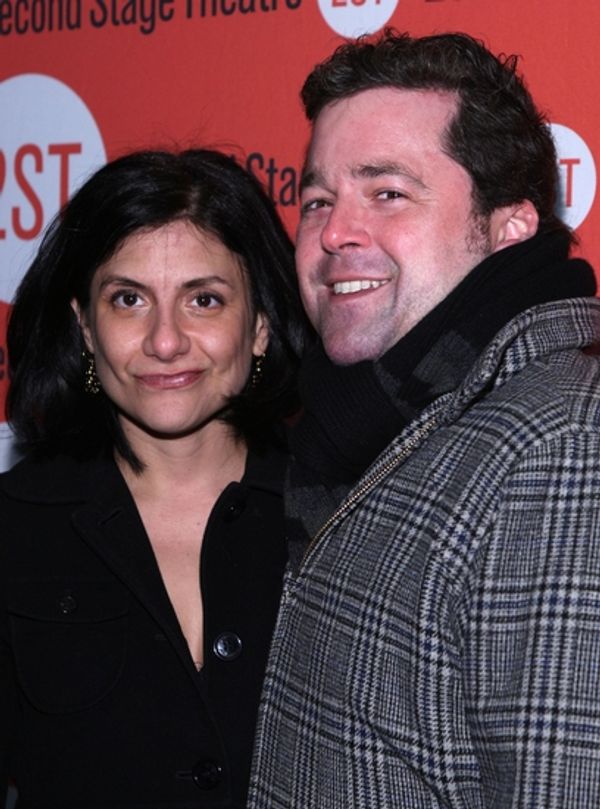 Gina Gionfriddo and Peter Dubois Photo