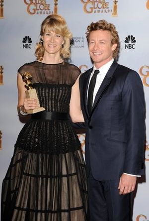 Laura Dern and Simon Baker Photo