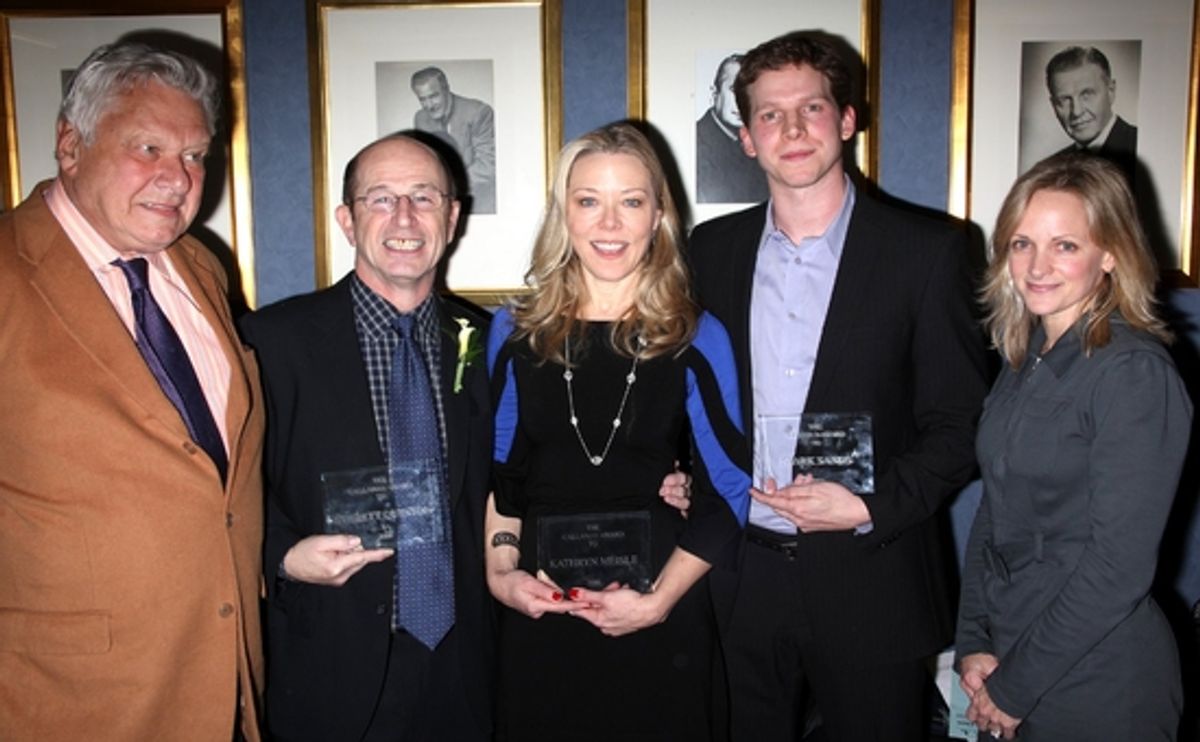 Brian Murray, Everett Quinton, Kathryn Meisle, Stark Sands and Paige Price
 at 