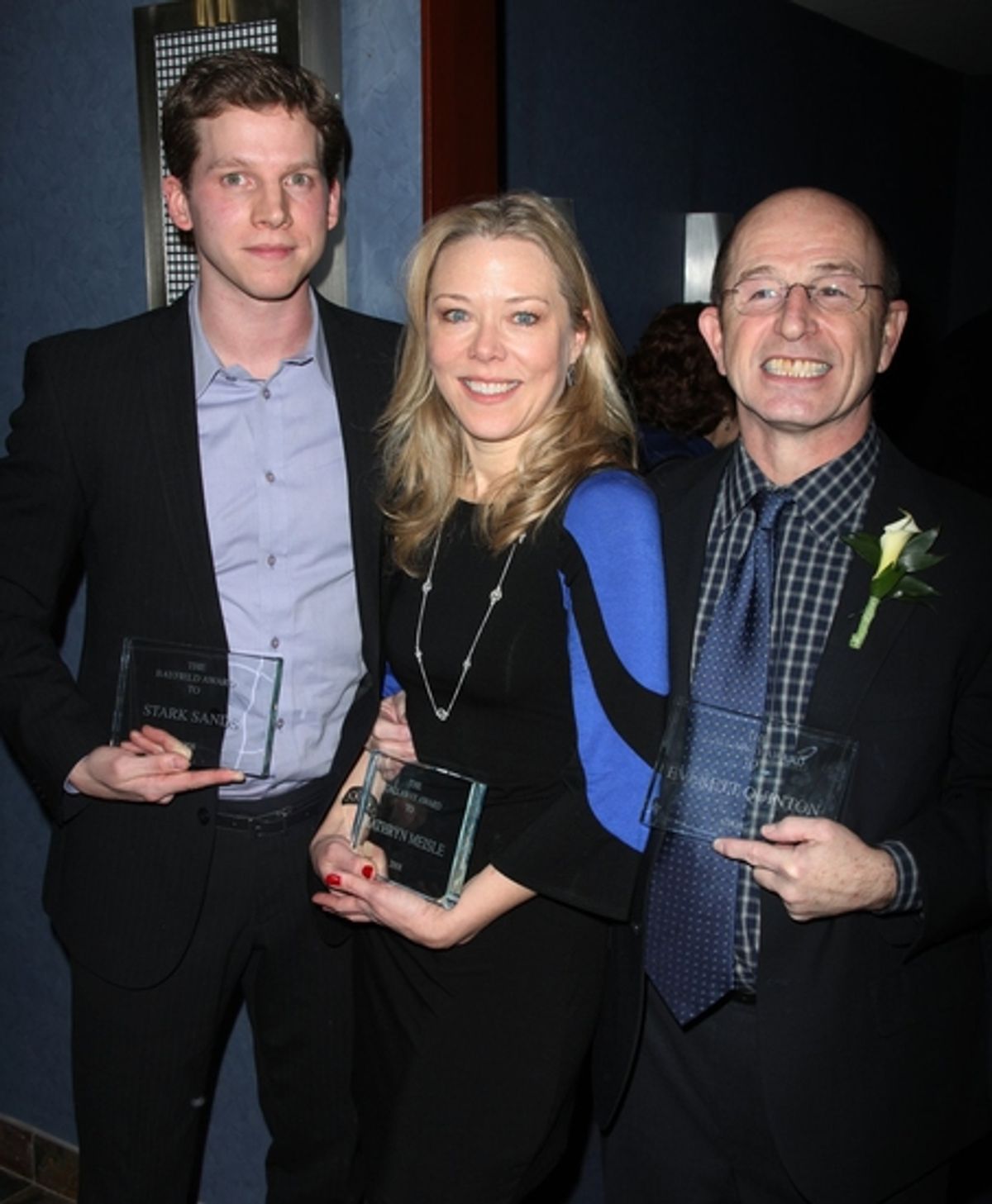 Stark Sands, Kathryn Meisle and Everett Quinton at 