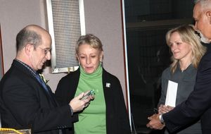 Everett Quinton, Roberta Maxwell, Paige Price and Ame Gunderesen
 Photo