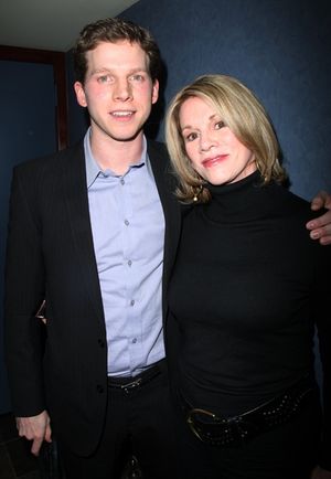 Stark Sands with his mother, Ramona Sands
 Photo