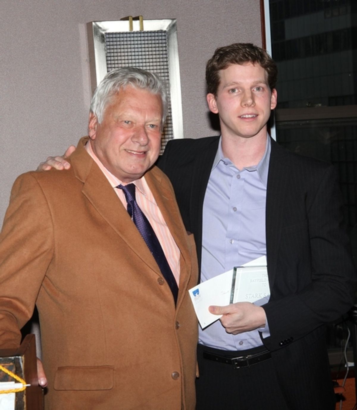 Brian Murray and Stark Sands
 at 