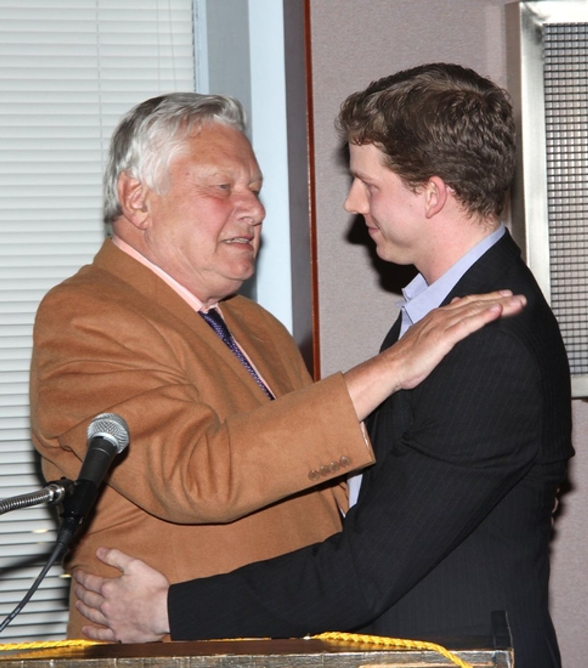 Brian Murray and Stark Sands
 at 