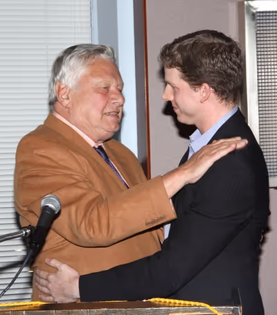 Brian Murray and Stark Sands
 Photo