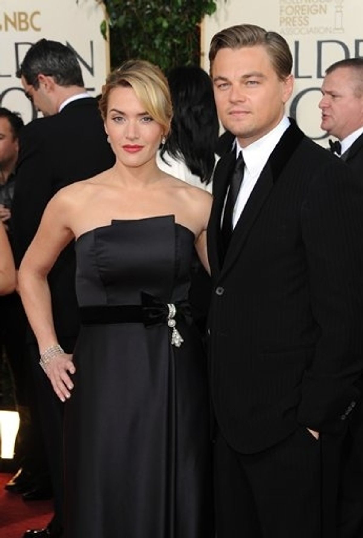 Kate Winslet and Leonardo DiCaprio at 