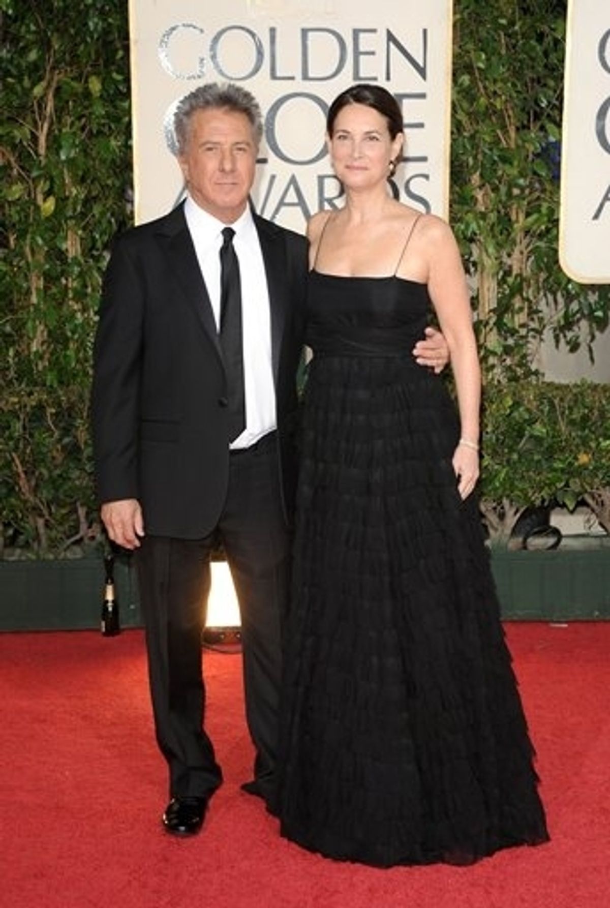 Dustin Hoffman and Lisa Hoffman  at 