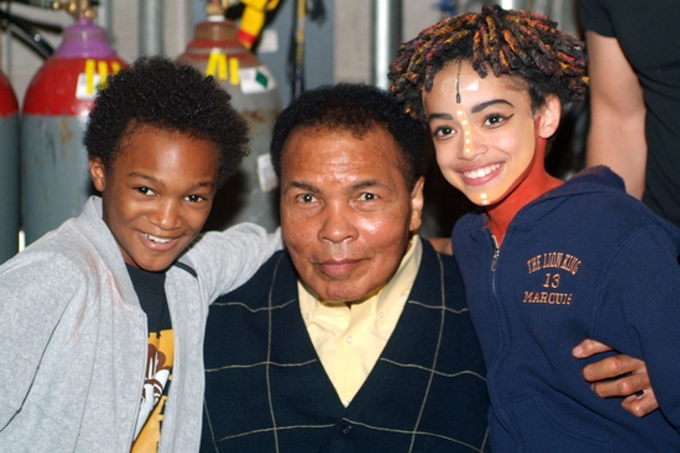 Photo EXCLUSIVE: Muhammad Ali Visits THE LION KING National Tour  Image