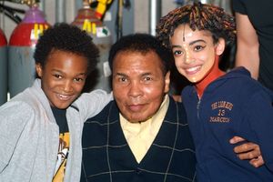 Chaz Marcus Fleming (Young Simba), Muhammad Ali and Marquis Kofi Rodriguez (Young Simba) @ BroadwayWorld Chaz Marcus Fleming (Young Simba), Muhammad Ali and Marquis Kofi Rodriguez (Young Sim Photo
