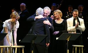 Jill Paice, Stephen Sondheim, Victor Garber, Natasha Richardson and Marc Kudisch
 Photo