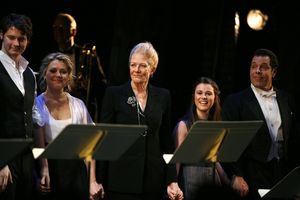 Benjamin Walker, Kendra Kassebaum, Vanessa Redgrave, Alexandra Socha and Philip Cokor Photo