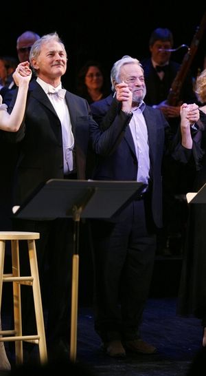 Victor Garber and Stephen Sondheim
 Photo
