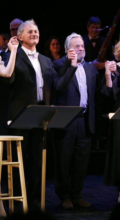 Victor Garber and Stephen Sondheim
 Photo