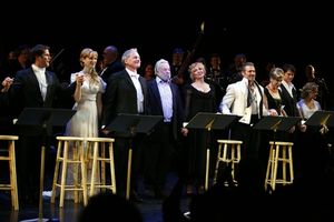 
Steven Pasquale, Jill Paice, Victor Garber, Stephen Sondheim, Natasha Richardson, M Photo