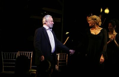 Stephen Sondheim and Natasha Richardson Photo
