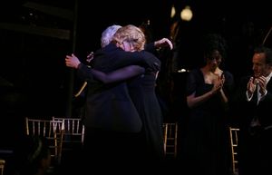 Stephen Sondheim and Natasha Richardson
 Photo