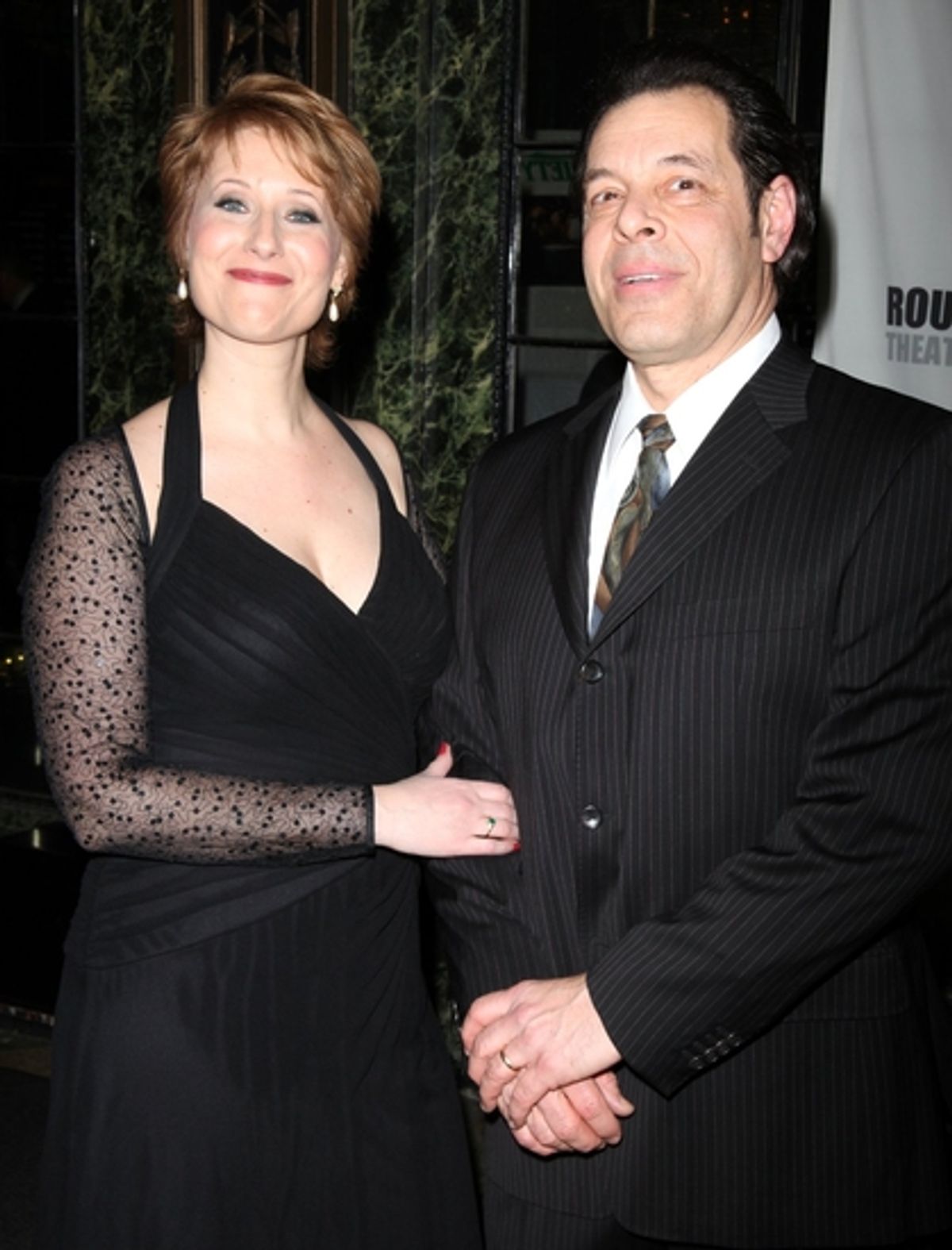 Julianne Borg and Phillip Cokorinos at 'A LITTLE NIGHT MUSIC' After Party