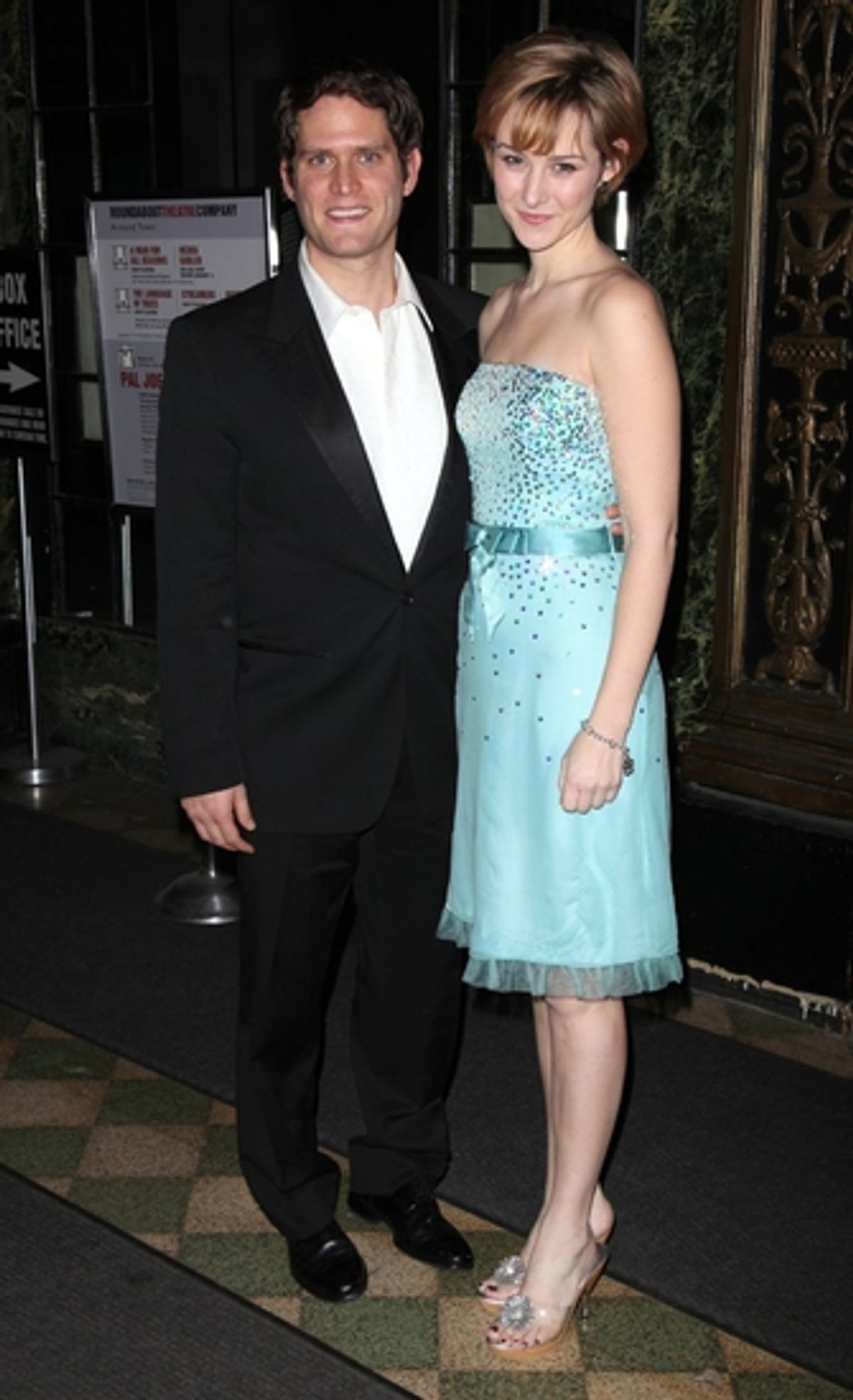Steven Pasquale & Jill Paice at 'A LITTLE NIGHT MUSIC' After Party