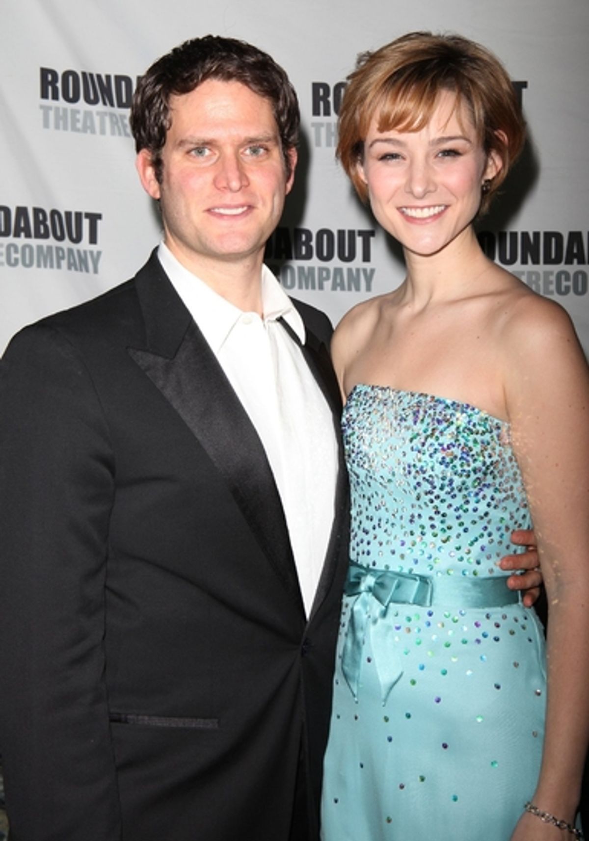 Steven Pasquale & Jill Paice at 'A LITTLE NIGHT MUSIC' After Party