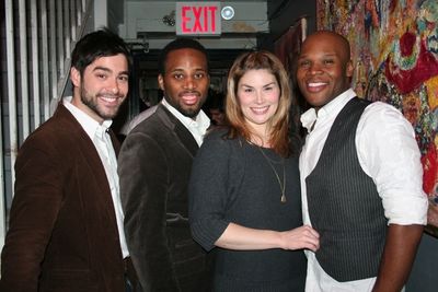 Daniel Torres, Maurice Murphy, Heide Blickenstaff and Michael James Scott Photo