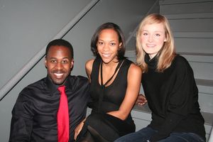 Marcus Paul James, Nikki M. James and Erin Davie Photo