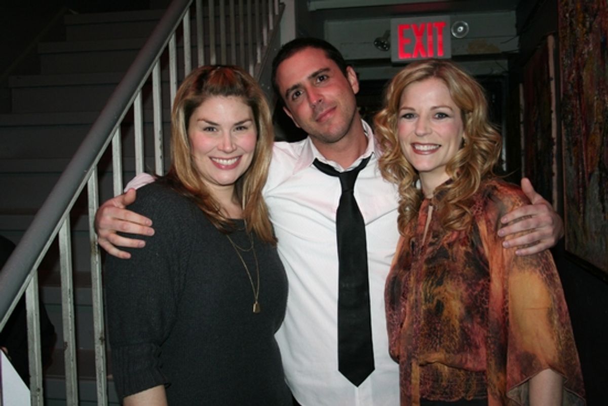 Heidi Blickenstaff, Scott Alan and Lisa Brescia at 