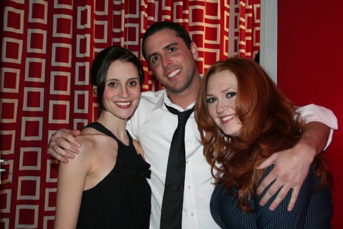Lauren Thomas, Scott Alan and Katie Thompson at 