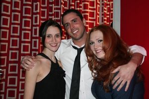 Lauren Thomas, Scott Alan and Katie Thompson Photo
