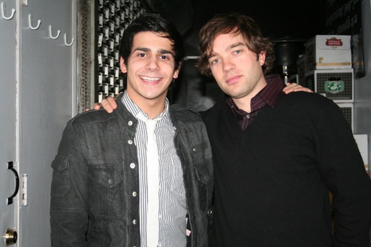 Liam Tamne and Hadley Fraser at 