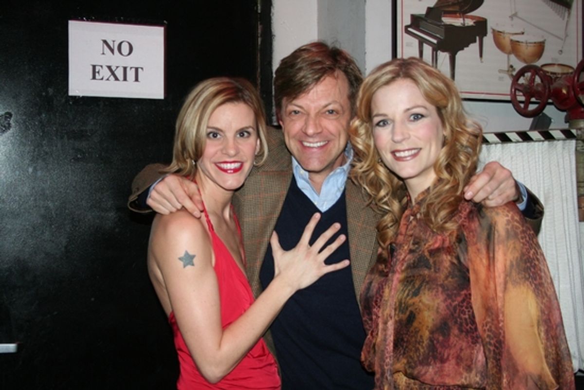 Jenn Colella, Jim Caruso and Lisa Brescia at 