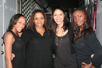 The Neverland Girls; Nikki M. James, Crystal Monee Hall, Merle Dandridge and Saycon S Photo