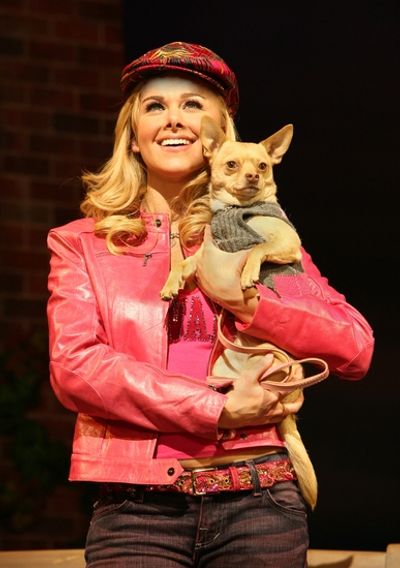 Laura Bell Bundy and Bruiser Photo
