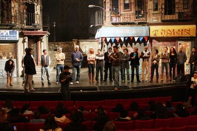 Michael Balderrama and the cast of 'In The Heights
 Photo