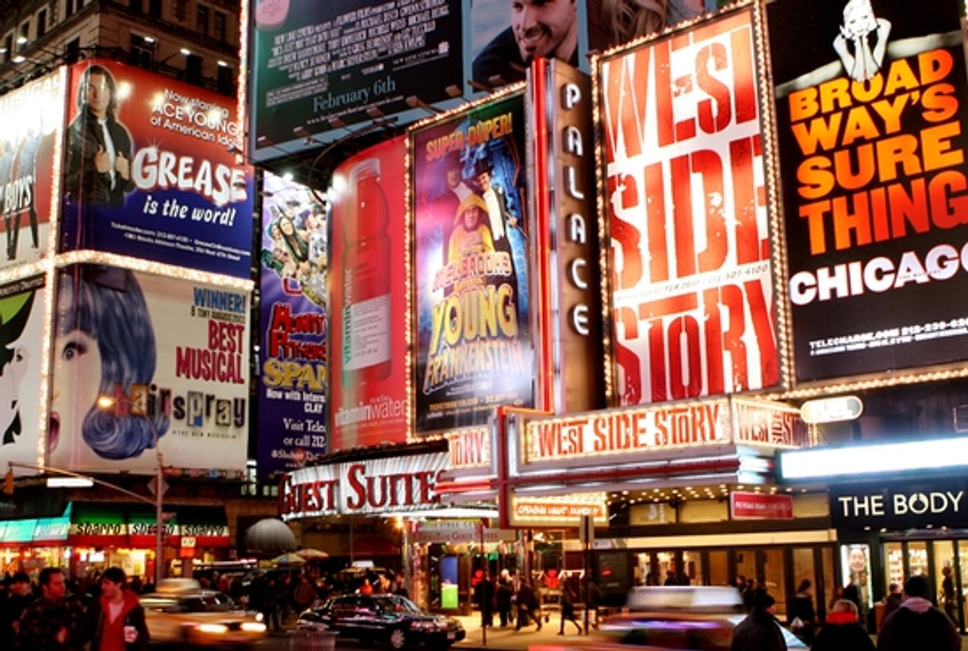 Photo Coverage: WEST SIDE STORY Marquee Unveiled  Image
