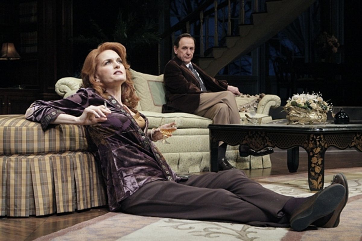 Candy Buckley and Raye Birk at Edward Albee's A DELICATE BALANCE