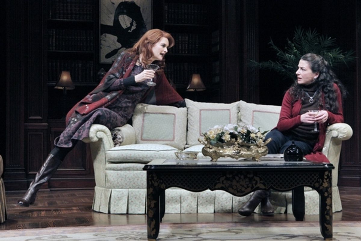 Candy Buckley and Charity Jones at Edward Albee's A DELICATE BALANCE