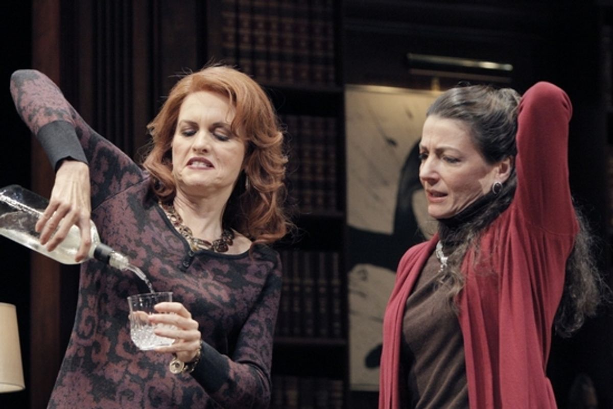 Candy Buckley and Charity Jones at Edward Albee's A DELICATE BALANCE