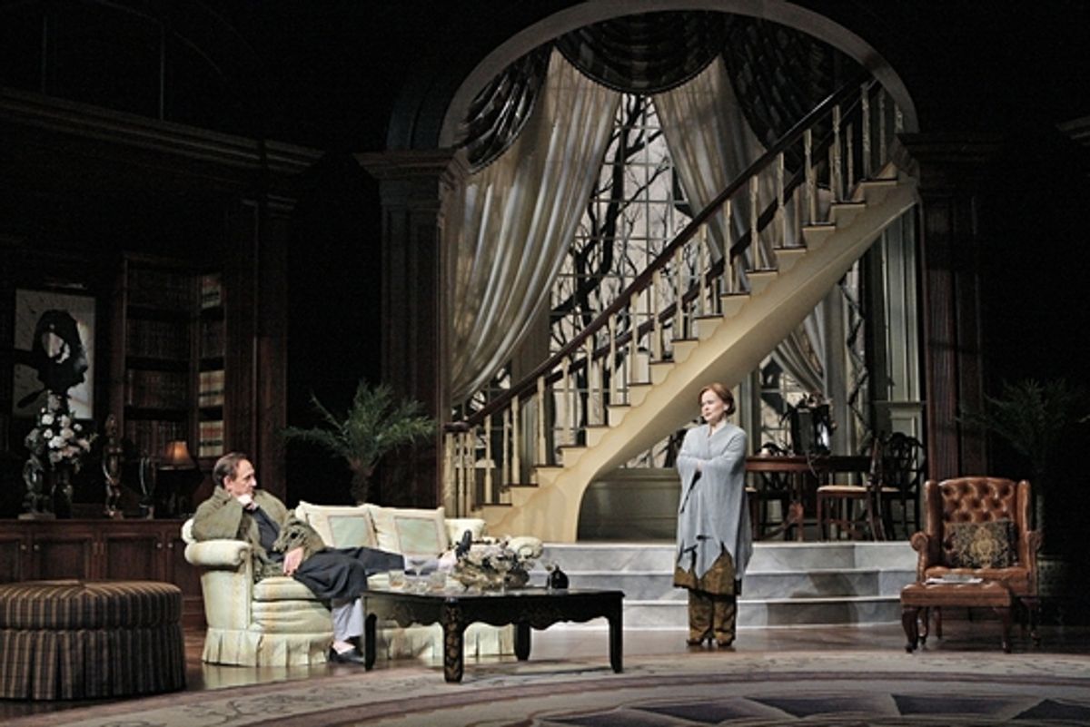 Raye Birk and Margaret Daly at Edward Albee's A DELICATE BALANCE