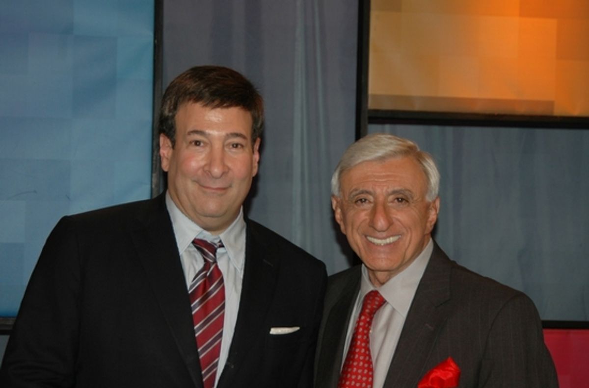 Mark Simone and Jamie Farr at 