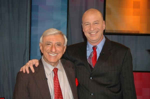 Jamie Farr and David Rubinsohn, WLIW21 Vice President of Programming & Distribution a Photo