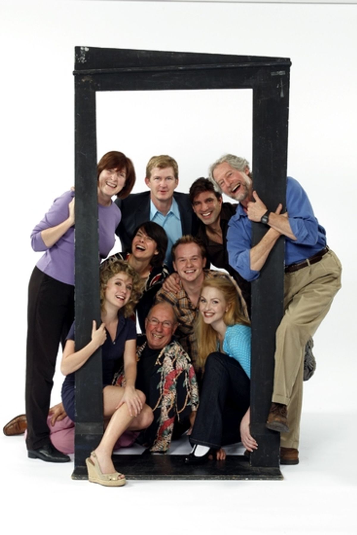 Top Row, (l. to r.) Kandis Chappell, Bill Brochtrup, Kaleo Griffith, Timothy Landfield; center, Nancy Bell, Brian Hostenske; bottom, Winslow Corbett, Nick Ullett and Jennifer Lyon at 