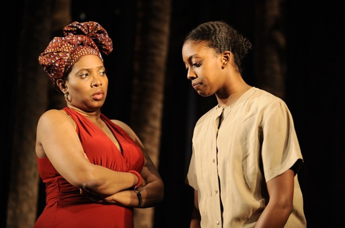 Saidah Arrika Ekulona and Condola Rashad at 