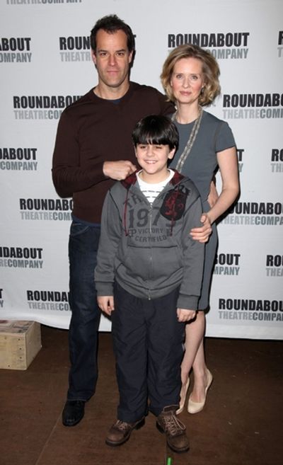 Josh Stamberg, Cynthia Nixon and Matthew Gumley

 Photo