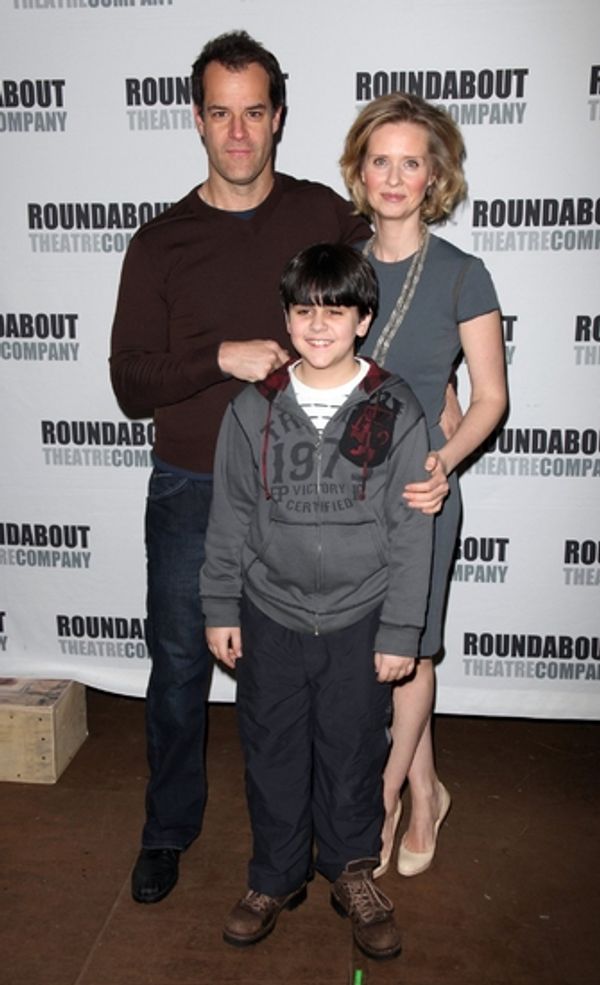 Josh Stamberg, Cynthia Nixon and Matthew Gumley

 Photo