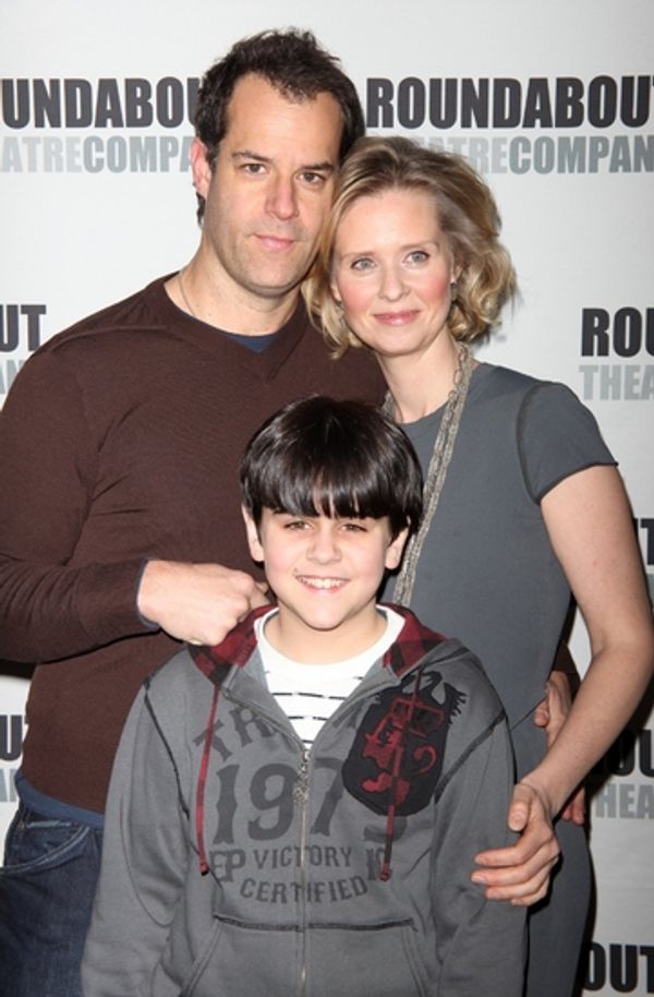 Josh Stamberg, Cynthia Nixon and Matthew Gumley

 Photo