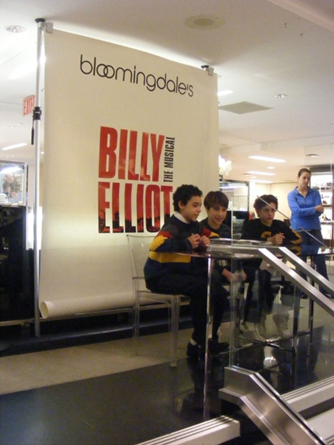 Photo Coverage: BILLY ELLIOT at Bloomingdales  Image