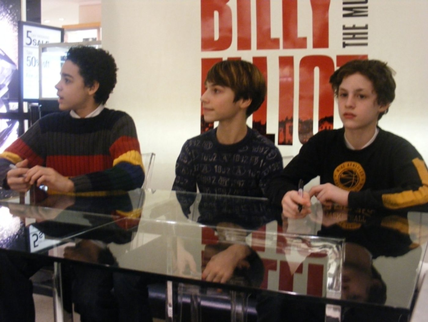 Photo Coverage: BILLY ELLIOT at Bloomingdales  Image