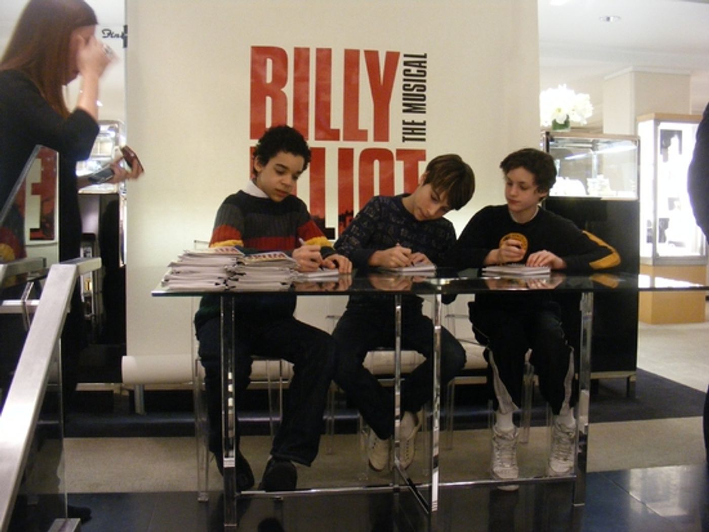 Photo Coverage: BILLY ELLIOT at Bloomingdales  Image