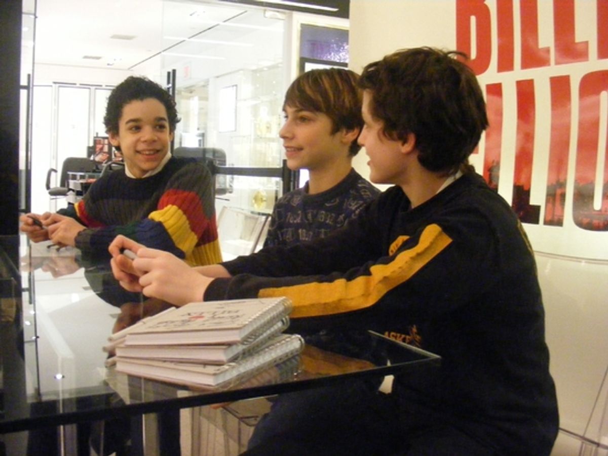 David Alvarez, Kiril Kulish and Trent Kowalik at 