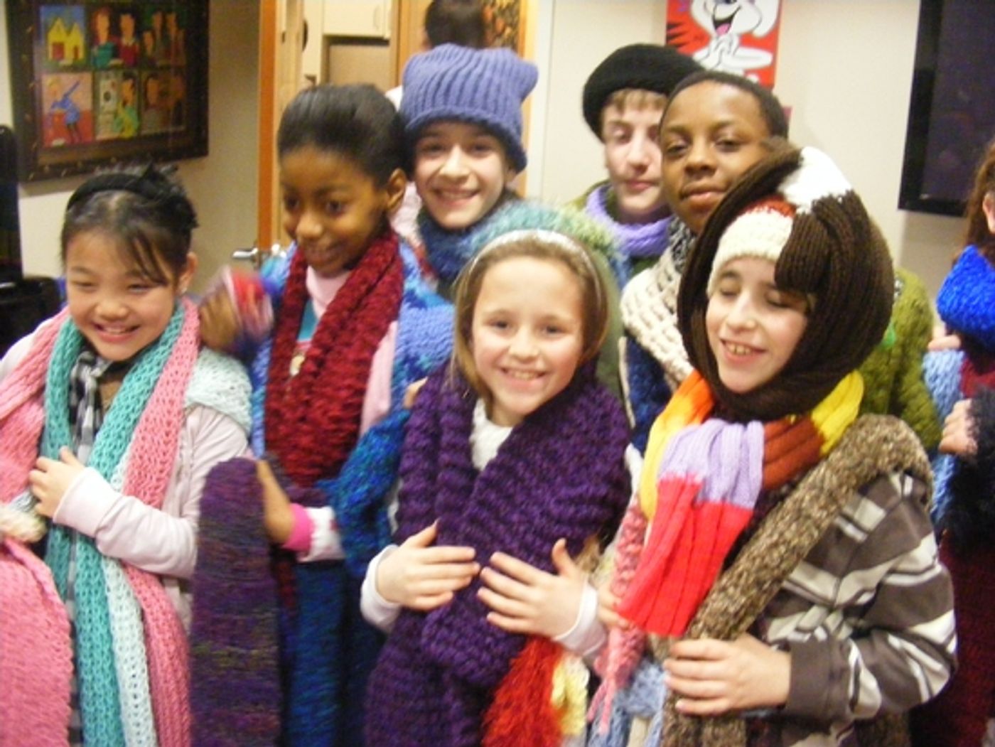 Photo Coverage: BROADWAY KIDS CARE Present the 'Knitting Project' Photo Coverage: BROADWAY KIDS CARE Present the 'Knitting Project' Image